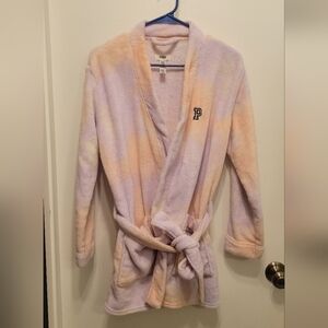 PINK Victoria's Secret Pastel Tie-Dye Plush Robe